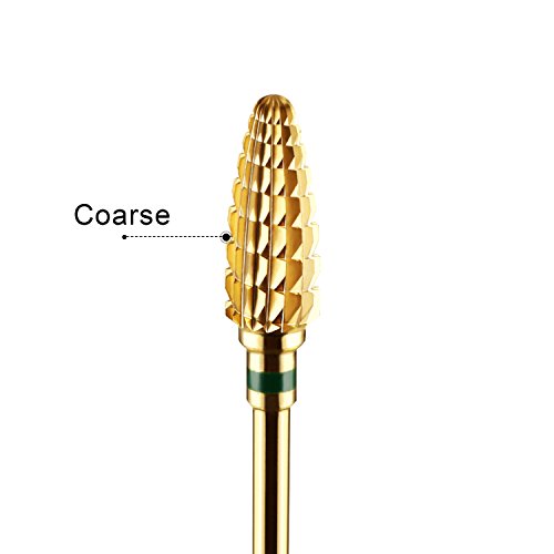 Premium Hartmetall Bit Birnenform Abfräsen Altmodellage Maniküre/Pediküre Professioneller Schleifkörper Für Nagelfräser - 4