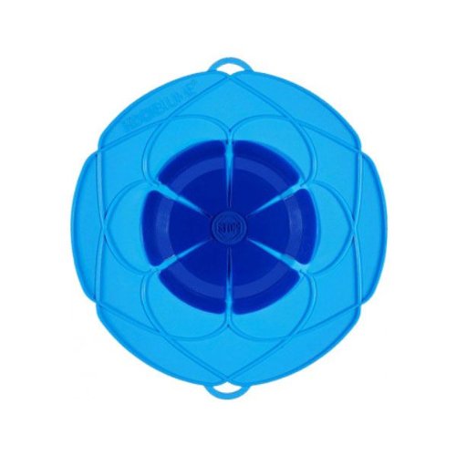Kochblume Überkochschutz blau klein - Ø 25,5 cm