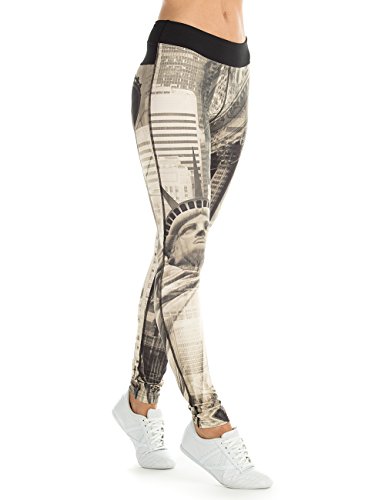 Winshape Damen Functional Power Shape Tights Leggings „Push-up“ PUL101, New York, Winshape Slim Style Fitness Freizeit Sport Yoga Workout - 4
