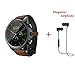 Produktbild Smart-Uhren mit IP67 wasserdicht, GPS, 200 Millionen Pixel-Kamera, kapazitiver Touchscreen, Herzfrequenz, Fitness Tracker (Color : Brown add Headset, Size : 1GB 16GBA)