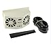 Produktbild Elviray Auto Solar Energy Ventilator Fenster Fans Air Vent Cool Abluftventilator Auto wiederaufladbare Belüftung Luftreiniger System
