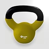 BodyRip PREMIUM Neoprene Kettlebell | Home Gym, Workout, Exercise, Weight Training | 4kg