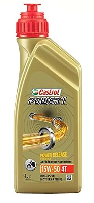 Castrol POWER 1 4T Huile Moteur 15W-50 1L