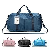 reisetasche mit nassfach UNIVERSELL Schwimmbad, Fitness-Studio, Business-Trip, Reise, Strand, Übernachtung, Wochenende, Zumba, Shopper oder Wellness! Kompakt und leicht, daher auch im Flugzeug als Handgepäck geeignet.