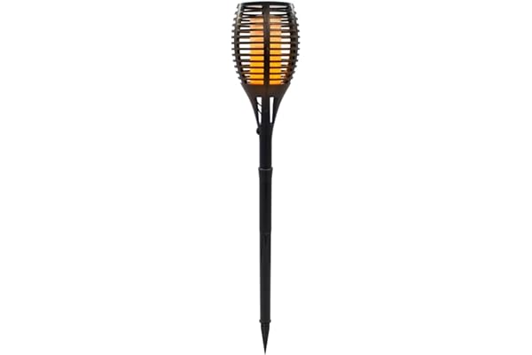 LUMISKY / LUMIJARDIN Torche solaire effet flamme LED blanc chaud MAITY SUN H80cm