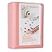 Produktbild Woodmin 28 + 1 Pockets Mini Polaroid Fotoalbum für 3 Zoll Bilder von Fujifilm Instax Mini 8 8+ Mini 9 7s 70 90, Snap, Zip, Z2300, Bankkarte, Business Namecard Buch (Rosa)