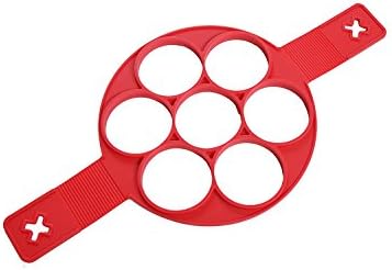 Non Stick Flippin' Fantastic Pancake Pan Flip Perfect Breakfast Maker Eggs Omelette Flipjack
