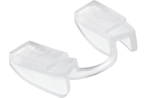 GELFORT Bocchino per sollevamento pesi per fitness e palestra, protezione per la bocca per tutti i tipi di sport di forza, mascella bassa, nessun contatto (1 confezione trasparente)