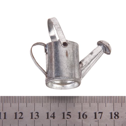 1:12 Metall Watering Can Puppenhaus Miniatur Garten Zubehör - 4