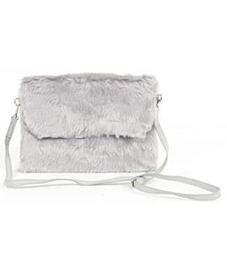 furry sling bag