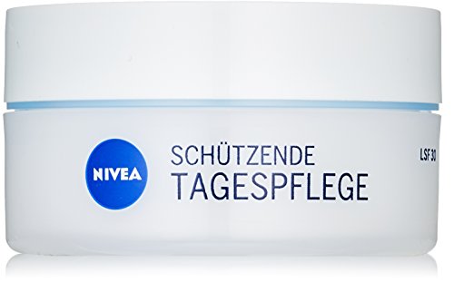 NIVEA Schützende Tages-Gesichtspflege für normale- und Mischhaut, Tiegel, 2er Pack (2 x 50 ml)