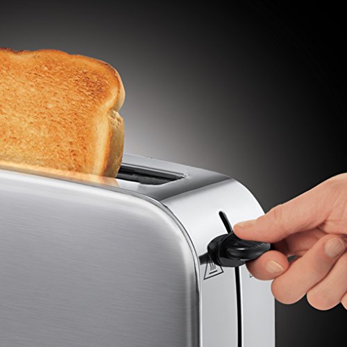 Russell Hobbs 21396-56 Oxford Langschlitz-Toaster, 6 einstellbare Bräunungsstufen, 1000 W, edelstahl - 5