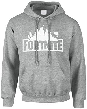Mellor Design Fortnite Gaming Gamer Logo Unisex Hoodie Top Jumper Hooded