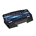 Produktbild WUYF Wasserdichte USB-Kabel-Hintergrundbeleuchtung Universal Gaming Keyboard 104 Key Schwarz