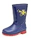 Produktbild Kinder Gummistiefel UK Größen (Kinder) 3,4,5,6,7,8,9,10, Blau - marineblau / rot - Größe: 38 EU Kind