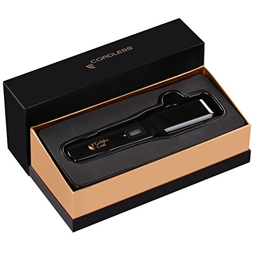 Golden Curl Kabelloses Glätteisen – Fortgeschrittener Professioneller On the Go Haarglätter, der in Ihre Handtasche passt - 2