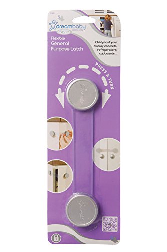 Dreambaby  General Purpose Latch (Silver)