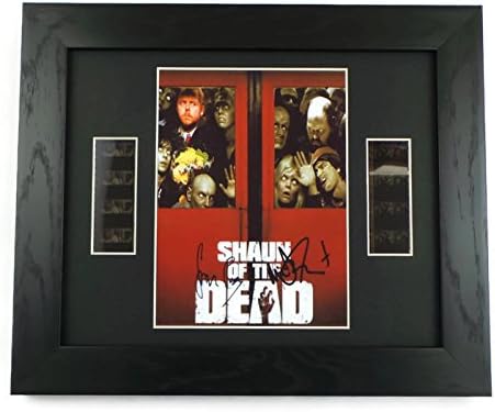 artcandi Shaun of the Dead Signed + Shaun of the Dead Film Cells Framed