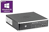 Memoria RAM DDR3 rápida HP Elite 8300 - Ordenador de sobremesa (Ultrafino, UDT, Intel Core Wint70s, 2,90 GHz, 8 GB de RAM, 1 TB, para Windows 10 Pro, WiFi), Color Rojo Negro 16 GB