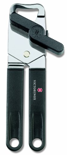 Victorinox 7.6857.3 Universal Dosenöffner Set, Edelstahl, schwarz, 1 x 1 x 1 cm,
