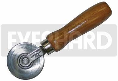 MR08530 Everhard Steel Screen Cloth Roller, Convex Edge, 2-1/2 dia x 1/8 wide by Everhard Products