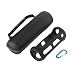 Produktbild StepWorlf Tragetasche für JBL Flip 4 Wireless Lautsprecher TH897, spritzwassergeschützt, tragbar, Reise-Aufbewahrungstasche mit Silikonhülle
