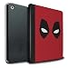 Produktbild Stuff4® PU-Leder Hülle/Case/Brieftasche für Apple iPad 9.7 (2017) Tablet/Deadpool Maske Inspiriert Muster/Superheld Comic-Kunst Kollektion