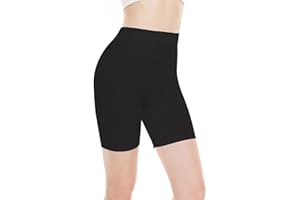 BATHRINS Mujeres Bragas Leggings Short de Seguridad Shorts Anti Rozaduras Calzoncillos de Pierna Polainas Elásticos Boxers Invisibles Bragas