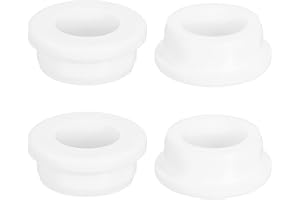 QUARKZMAN 4 stycken kabelgenomföring i gummi, 20 mm ID 29 mm borrhål gummityllor silikon topphat hålstopp gummitätning gummip