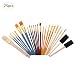 Produktbild Luerme Pinsel Set 25 stücke Nylon Pinsel für Öl Aquarell für Kinder Professionelle Malerei Pinsel Set Kits Pinsel