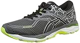 Asics Herren Gel-Cumulus 19 Lite-Show Laufschuhe, Grau (Carbon/Black/Safety Yellow 9790), 43.5 EU