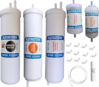 Aquadyne RO Service Kit for Aquaguard Superb RO UV UF Water Purifier with Installation guide and video fitment installation support, 1- Set, White