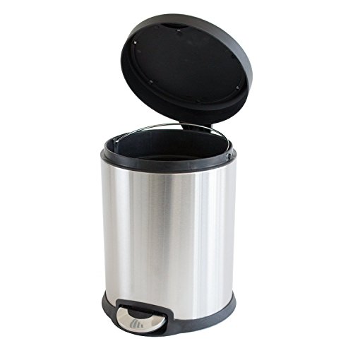 Treteimer Mülleimer Abfalleimer mit Absenkautomatik – 3,5 oder 20 Liter (5 Liter) - 3