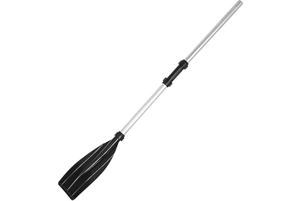 2st åror för Radbåt Båtårer i Aluminiumlegering med årlås Löstagbara Kajakpaddlar Lättviktsribbad Blad Kajakpaddlar Båtåror