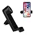 Price comparison product image HEANTTV Car Phone Holder,Smartphone Car Air Vent Mount,360° Rotation,Car Vent Bracket Fits All Smartphones Including iPhone X, 8, 7 | Plus, 6, 6S, 5, 5S, SE | 6 Plus, 6S Plus | Galaxy S6, S7, S8, S9 Google Pixel LG, Huawei and More (Black)