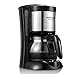 Produktbild QSM Vollautomatische Kaffeemaschine, 600W High Power Kaffeekanne Teemaschine 0.6L 220V-240V, Schwarz [Energieniveau A],Schwarz,A