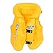 Produktbild TJW Aufblasbare schwimmende Schlüsselbein-Ring, Ring Nackenkissen aufblasbar für Schwimmen Schwimmen-, Sommer-Weste, Badeanzug für Kinder, gelb, S