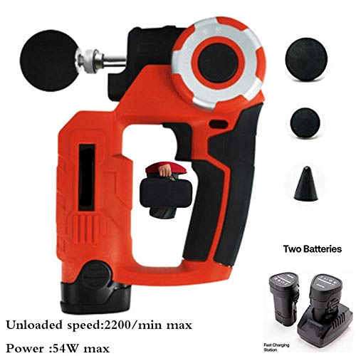 Preisvergleich Produktbild AMQDM Elektrische Massagepistole Professioneller Tiefengewebemassager & Muskelfaszienmassager Professionelle Therapie Triggerpunktmassager Schmerzlinderungskörper Entspannen Sie Sich