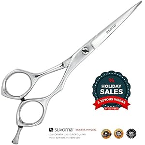 Suvorna Professional Hairdressing Scissors - 6 inch Hair Scissors For Women & Men - Precision Barber Scissors For Hair…