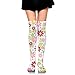 Produktbild Pin by  On Pinterest Women Girls Funny Knee High Socks Novelty Crew Socks Boot Socks Athletic Socks