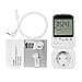 Produktbild Multifunktions-Thermostat Zeitschaltuhr Steckdose mit großer LCD-Anzeige TS-4000