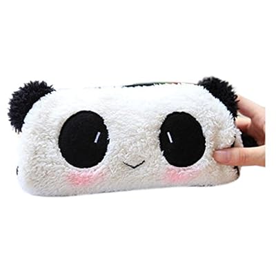 Latinaric Mignon Panda Sac Trousse De Maquillage Cosmétique Trousse Scolaire Stylo Crayon