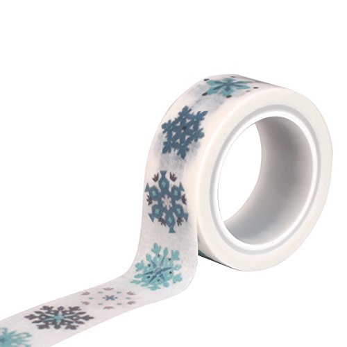 Echo Park Hello Winter Snowflakes Christmas Decorative Washi Tape HW95027