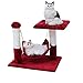 Produktbild Kratzbaum Baum Klettern Baum Hängematte Lounge Katzenspielzeug Katze Greifen Plattform Wiege Klettern Plüsch Post Activity Center 45x30x40cm