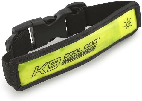 Cool Dog K9 Extreme High Visilibility Reflective Arm Band (Fluorescent Yellow)