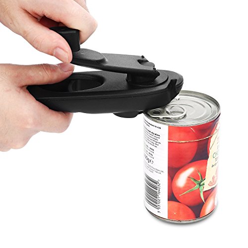 WHX Tragbare manuelle Dosenöffner glatten Rand sicheren Seite Schnitt für Küche und Camping Outdoor - 5