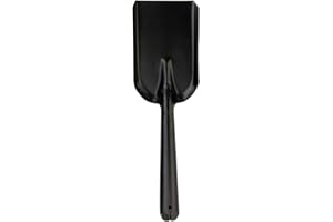 MARCO PAUL INTERIORS Dunnet Tools Metal Coal Shovel or Ash Scoop with Long Handle | Premium Fireplace Accessory for Coal Scuttle, Ash Bucket and Fireside Maintenance | Excellent for Indoor Cleaning and Safe Ash Disposal