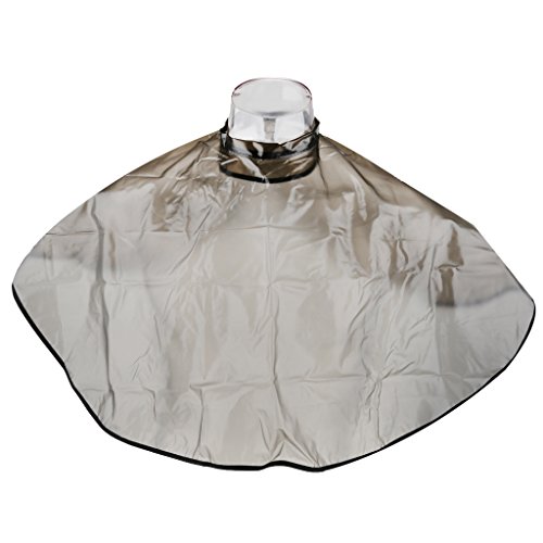 Non-Slip Hair Dye Colouring Barber Cloth Hair Cutting Styling Collar Cape