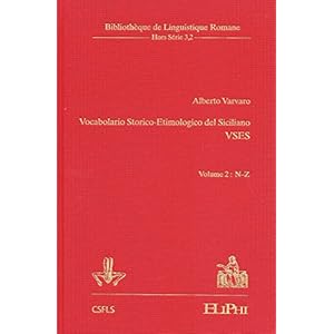 Vocabolario storico-etimologico del siciliano