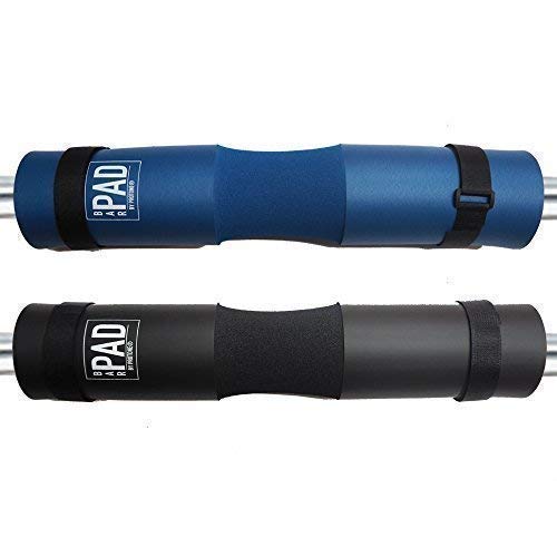 PROTONE® Pesas Pad/SENTADILLA Pad - Espuma Soporte Funda para Olympic Pesas hasta 28mm diámetro - Negro